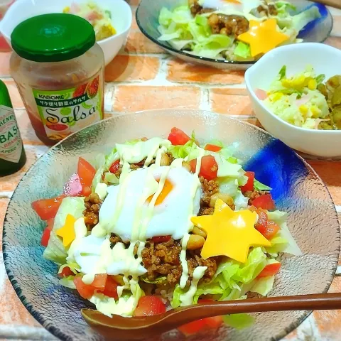 「サルサ」を使ってみたSnapdishの料理・レシピ写真:タコライス