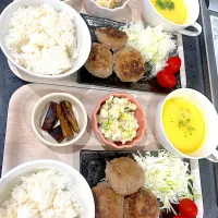 ハンバーグ定食| marinaさん