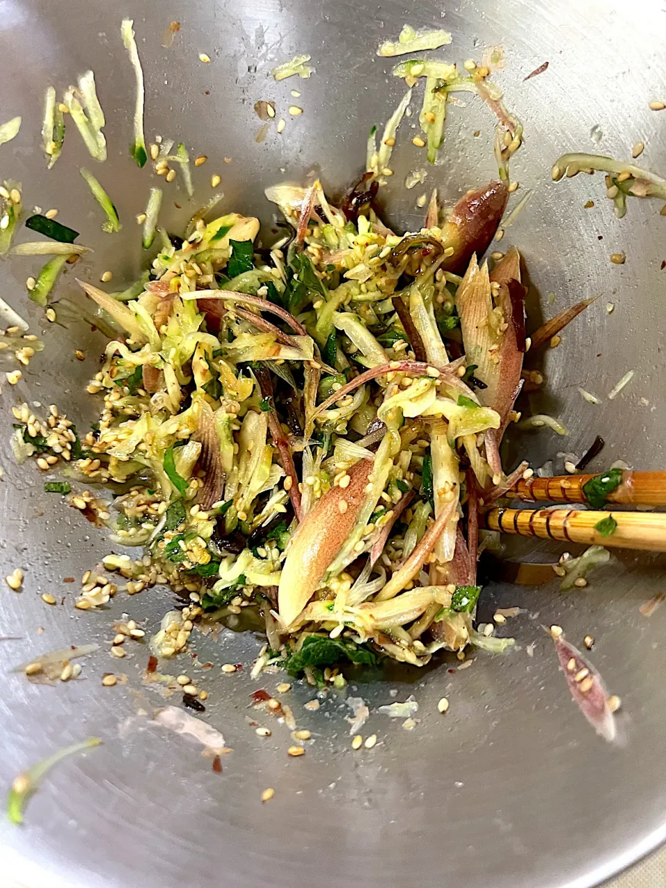 みょうがときゅうりの和物|🌿さたん🌿さん