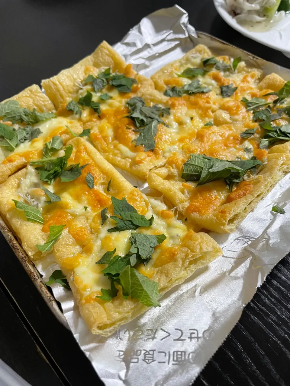 油揚げ明太子チーズ焼き|chilipeさん