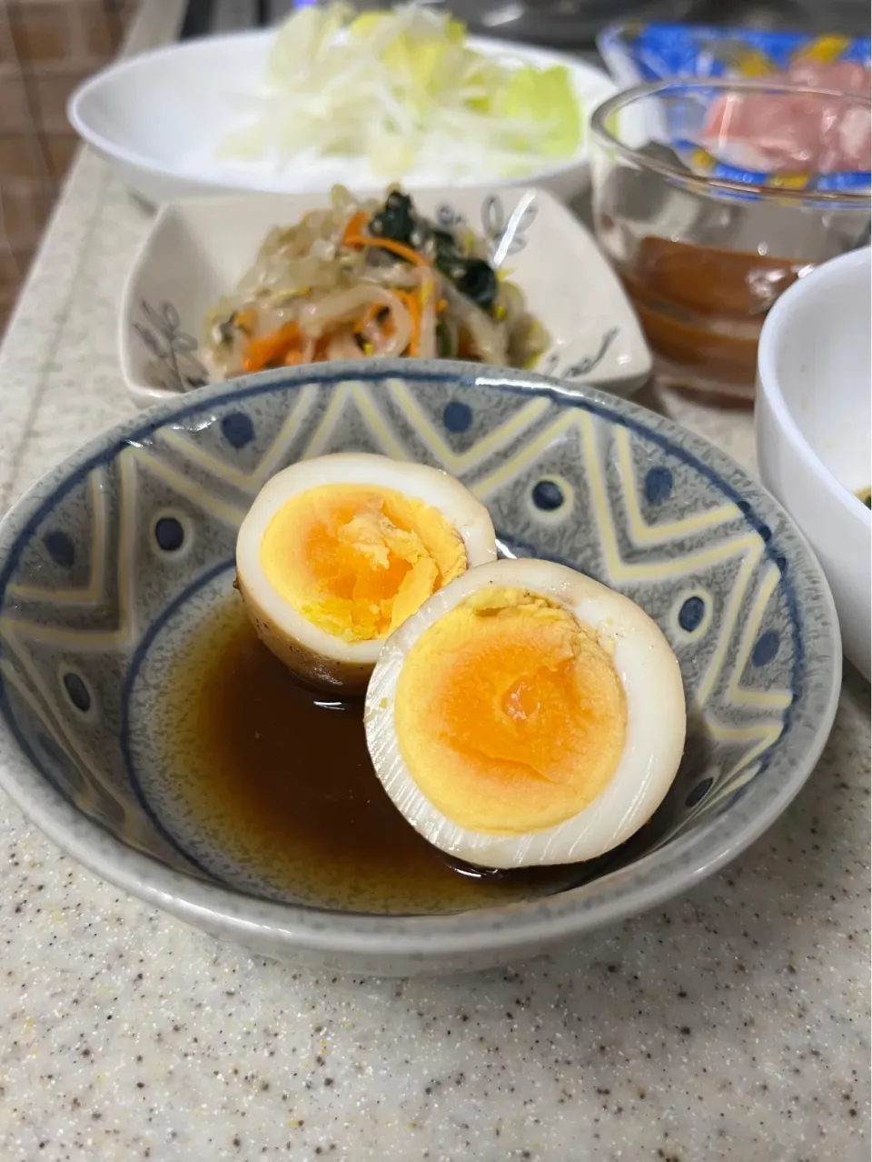 五香粉(ウーシャンフェン)を使った味玉|chieko ♪さん