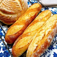 2025/06/09 パンドカンパーニュとバゲット🥖🥖🥖|Blueberry🫐さん