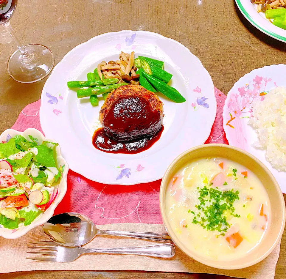 ハンバーグ|エリカさん