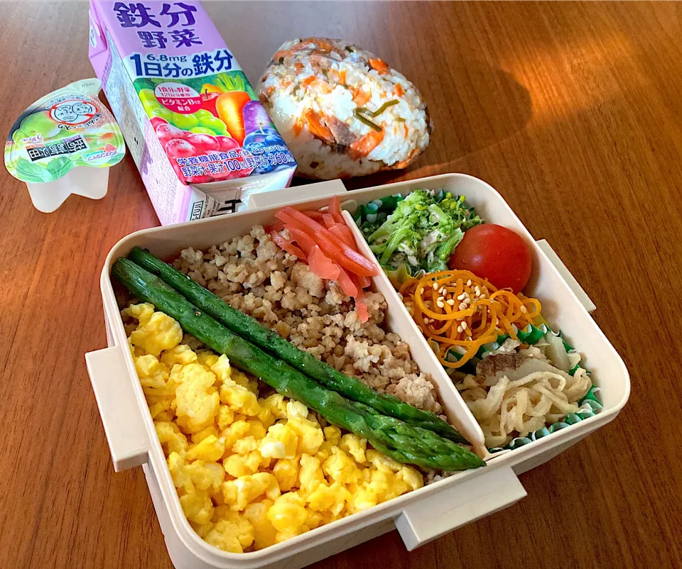 6月10日お弁当＆朝練おにぎり|Meimamaさん