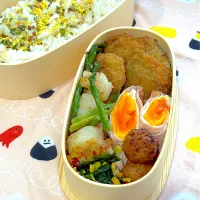 6月10日⚾️チキンカツ弁当| ponchanさん