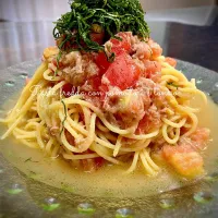 トマトとツナの冷製パスタ🇮🇹🍅|気まぐれシェフさん