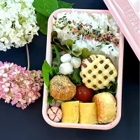 2種のハンバーグ弁当|chikaさん