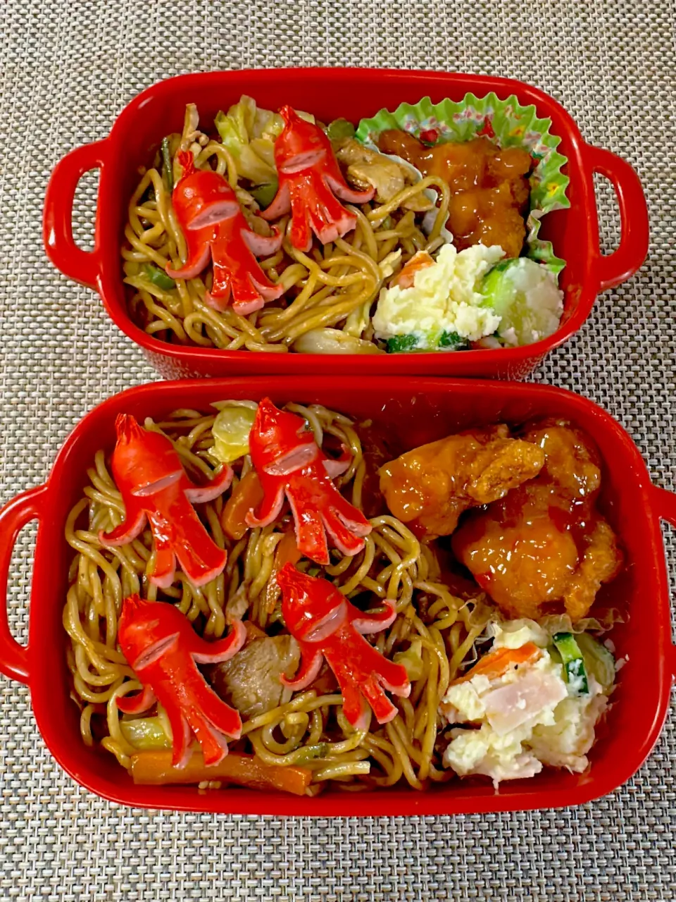 焼きそば弁当。娘弁当。|ゆーこ。さん