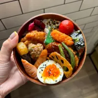 ハンバーグ弁当|allyさん