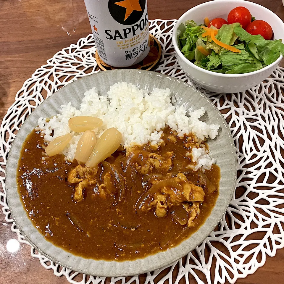 6/9  豚しゃぶカレー|らぶちあんさん