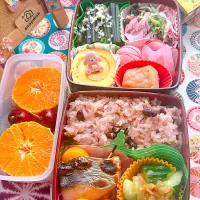 2025/06/10 鰆のうまつゆ焼きと御赤飯のお弁当|Blueberry🫐さん