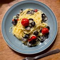 しじみとミニトマトのパスタ|ふうりんさん