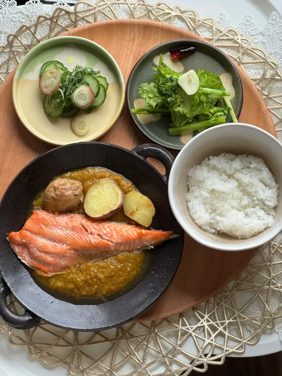 鮭カレー定食|チイホ✨さん