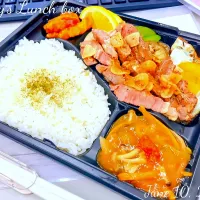 🐂🥩ビーフステーキ弁当🍱|TakeBooさん