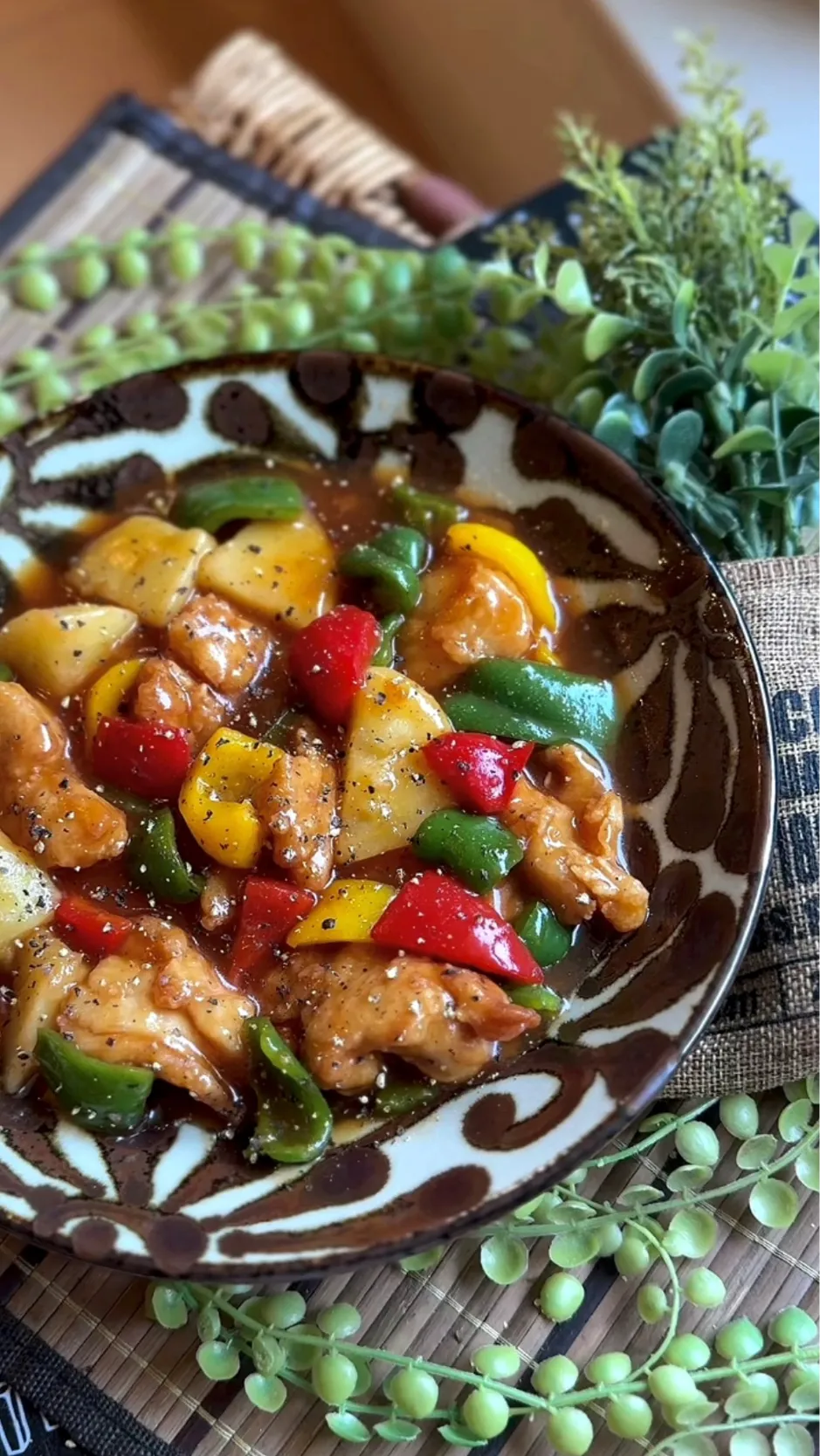 鶏肉とカラフル野菜のオイスター甘酢あん|MAPITEEさん