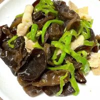 キクラゲ炒め|明月さん