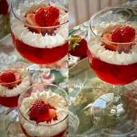 いちごのコンポートゼリー🍓