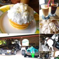 ハワイ風パンケーキとコーヒー|うたかた。さん