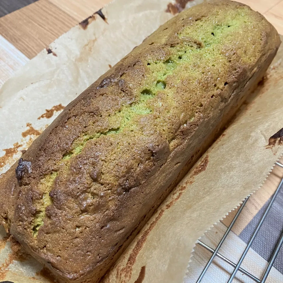 抹茶のパウンドケーキ|ポンポンダリアさん