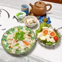 grandmaの晩ごはん☆ 今夜は昨日の煮物でチラシ寿司を…
頂きます|kaoriさん