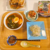 今日の夕食　仙台辛味噌ラーメン|pinknari🐰🌈さん