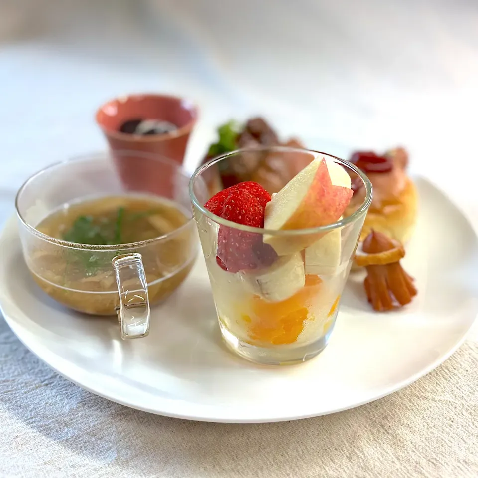 朝ごはんの果物|かっちゃん杉さん