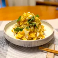 梅酢のポテサラ