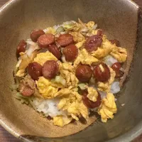 背徳のウインナー丼| いちくんさん
