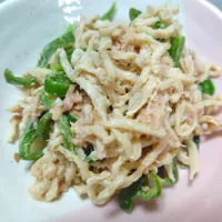 切り干し大根とピーマンのマヨポン| 藤さんちのごはんさん