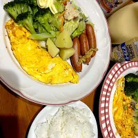ドラマ 家政夫はミタゾノ シーズン2 を観ながら🍴　ドラマん中に出てきたメニューと同じものを #夕飯|ms903さん
