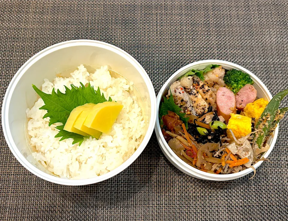 高校生息子のお弁当🍱 豚肉のレモンペッパー焼き弁当🍱|Snow10さん