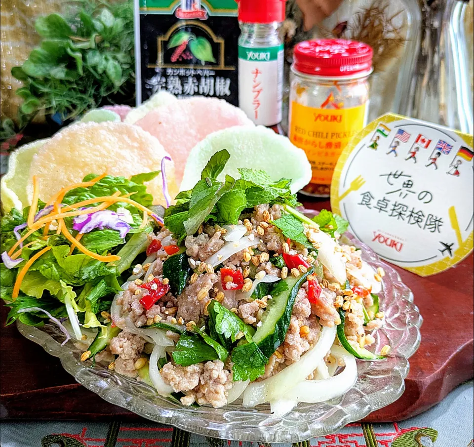 🌏『世界の食卓探検隊』🇱🇦ラオス料理
【🇱🇦ラーク・ムー】|ayaさん