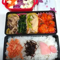 🍀2025/0611(水)エビチリ弁当|ともちんさん
