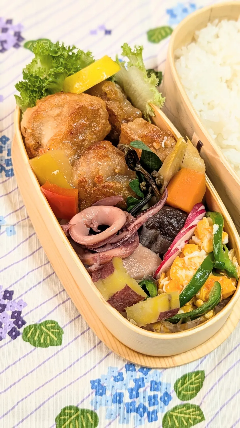 本日のお弁当〜から揚げ弁当|f.1125beさん