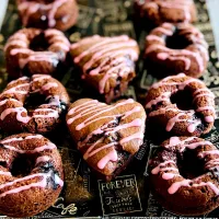 ブルーベリーココアの焼きドーナツ|M⭐︎さん