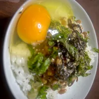 簡単クリームチーズ納豆ご飯を作りました!|トモちゃんさん