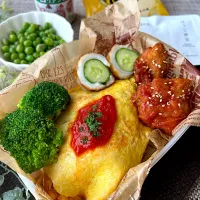 誤差あり弁当 オムライス弁当