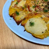 スペイン風オムレツ風お好み焼き|KimaLABOさん