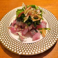 鯵のたたき| まめすけさん