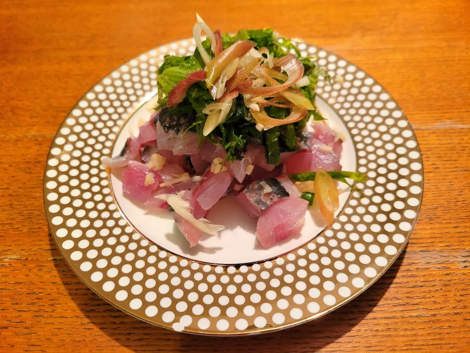 鯵のたたき|まめすけさん