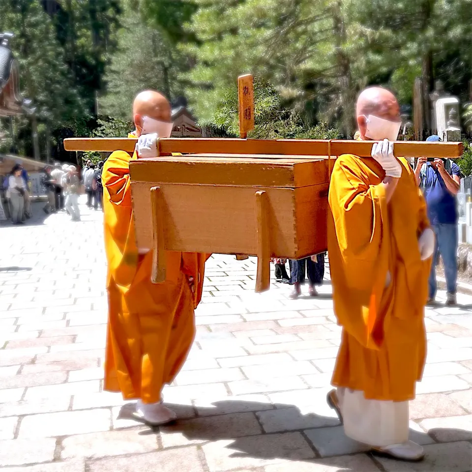 高野山、弘法大師空海様のごはん|ぷーはるひゅうさん