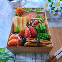鮭弁当| sugar beansさん