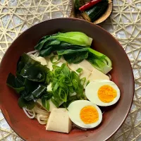 米粉麺の豆腐醤油ラーメン|チイホ✨さん