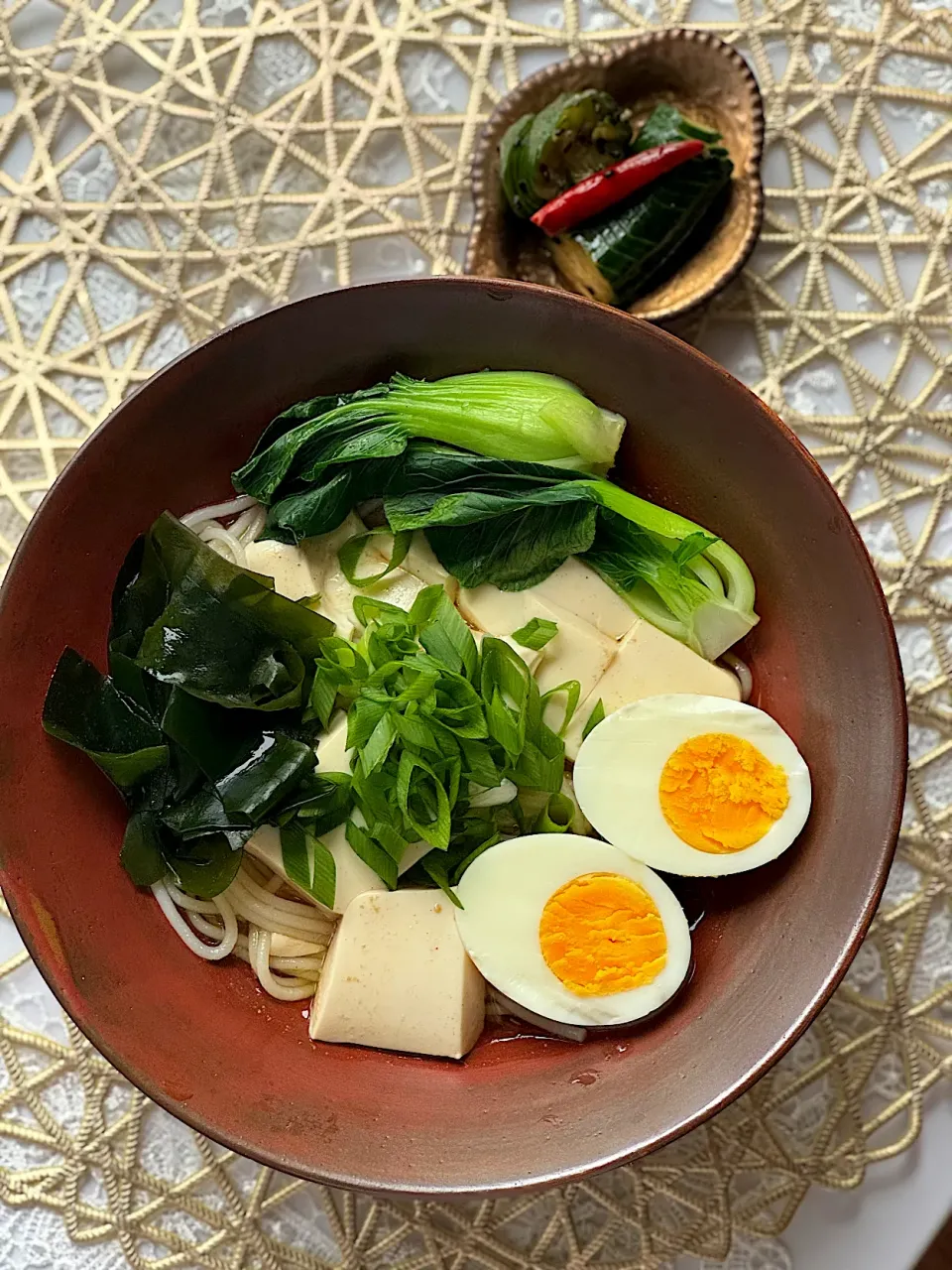 米粉麺の豆腐醤油ラーメン|チイホ✨さん