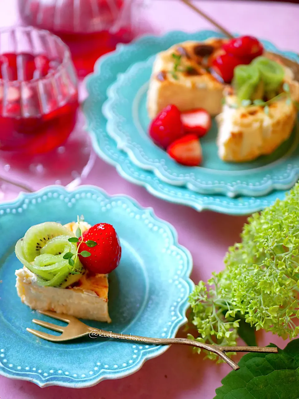 違う角度で：おとなの味わいバクスチーズケーキ|kukulutomo ❁𓎪 ⡱𓎩‎𐩢𐩺𓎪 ⡱さん
