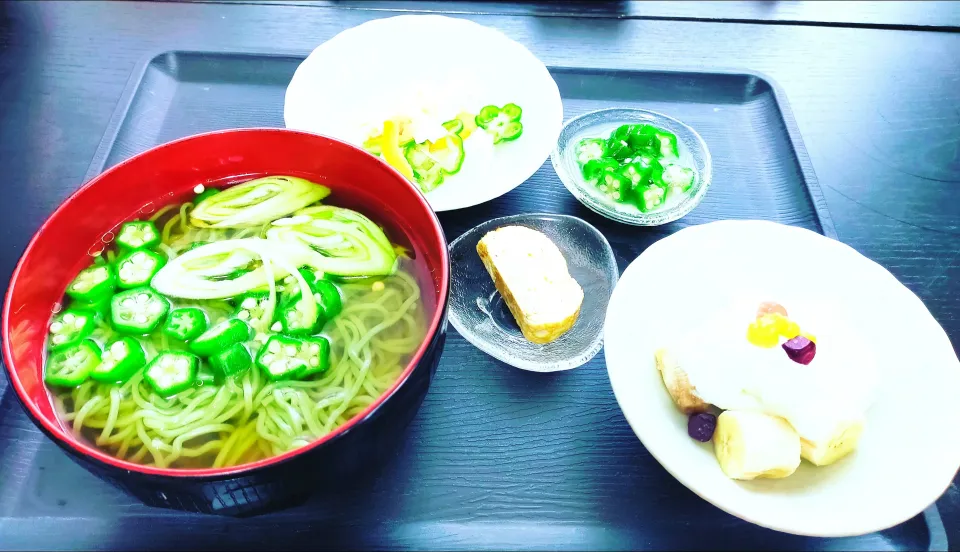 おくら 蕎麦|justice🍎IWATE🍎さん