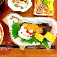 キティちゃんの大根おろし添え銀ダラの味噌漬け|すずさん