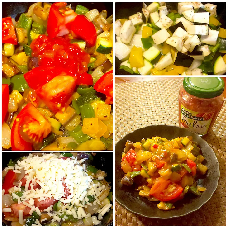 Salsa de Ratatouille🍅🍆🥒ｻﾙｻde時短ﾗﾀﾄｩｲﾕ|🌈Ami🍻さん