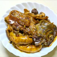 イサキのアラ煮付け