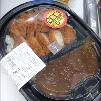 盛りすぎ！カツカレー♥|GGGさん